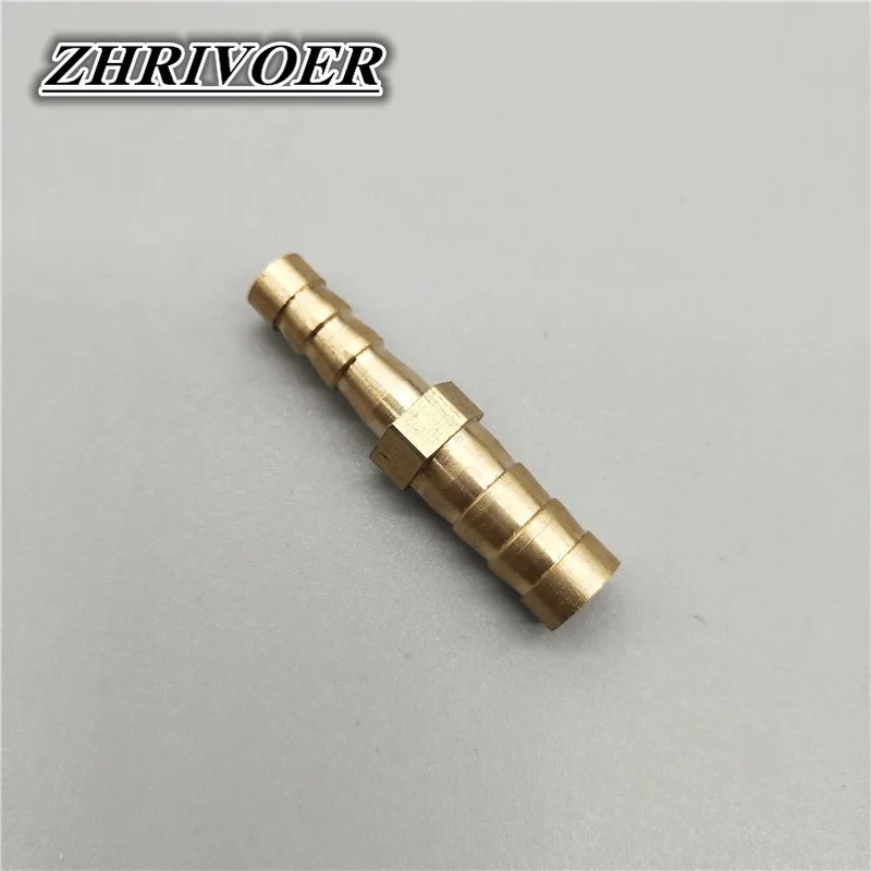 真鍮削減ストレートホース口2ウェイパイプ継手減速銅建具スプライサーメス燃料ガス水