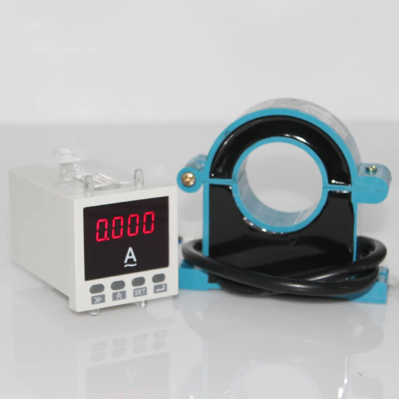 AC0-100A 150A 200A 250A 300A 400A 500A 600A ampere meter with clamp CT panel meter with clamp ampere sneosr