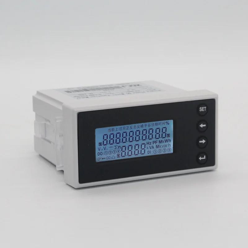 DC 0-100A,DC 0-200V DC voltage and ampere meter 96*48mm DC volt & ampere instrument with RS485 connection in stocks