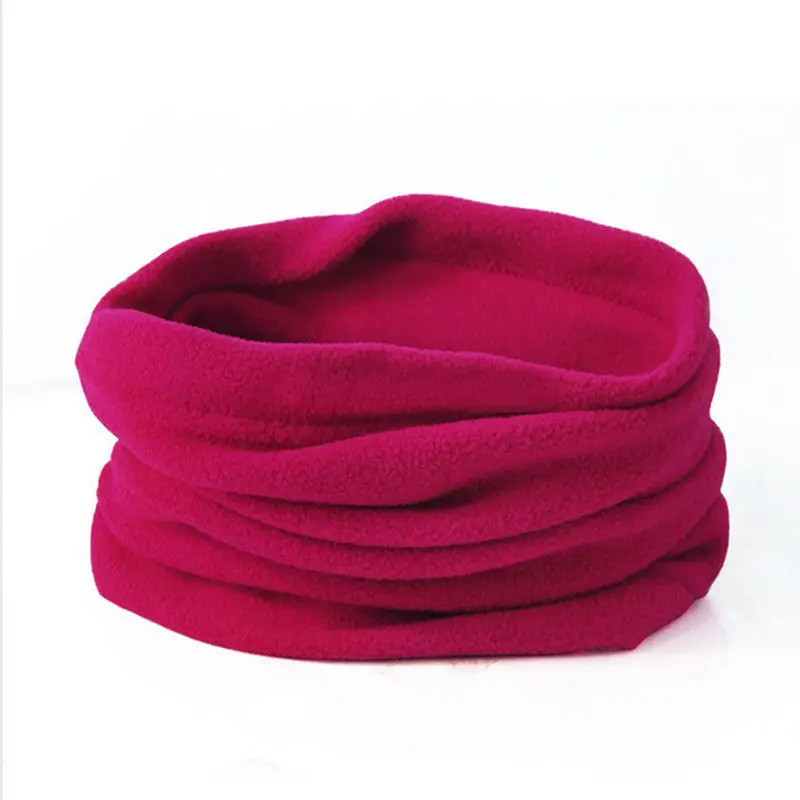 Fashion Warm Male Soft Fleece Scarves Men Winter Scarf Ring For Men Neck Shawl Snood Warp Collar Women Knitted Scarves