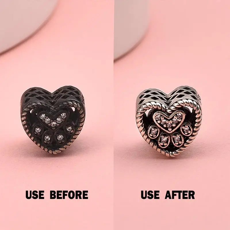 10 stücke 50 stücke 8x8cm Sterling Silber Farbe Reinigung Tuch Polieren Tuch Weichen, Sauberen Wischen Abwischen Tuch von Silber Gold Schmuck
