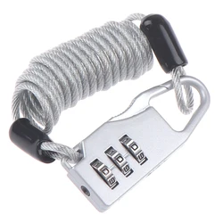 1PC Scooter Cycling Bike Bicycle Lock Code Key Anti Theft Bike Password Cycling Combination Metal Light Weight Security Lock