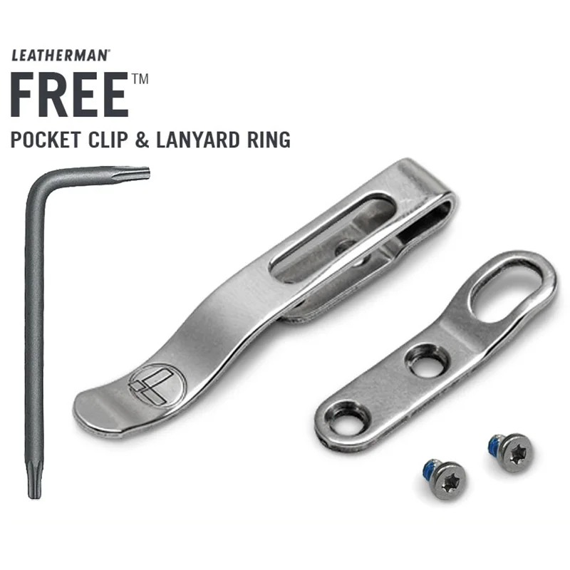 LEATHERMAN FREE LANYARD RING & POCKET CLIP