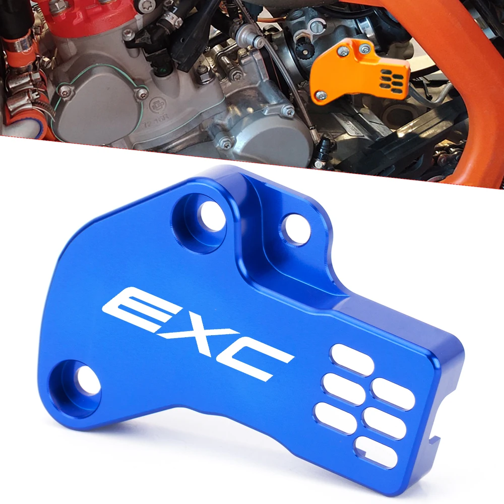 

TPS Motorcycle Sensor Guard Protection Cover For KTM 150EXC TPI 20-21 250EXC TPI Sixdays 18-21 EXC 300 TPI 6DAYS 2018 2019- 2021