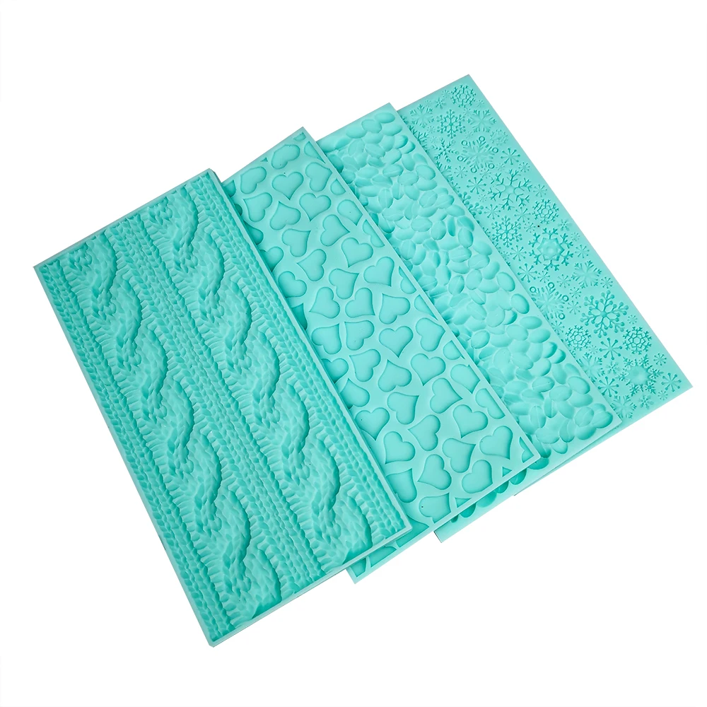 Paisley Silicone Mold Lace Mat for Fondant Cake, Lace Mould, Fatima Pattern, Mousse Cake Decoration, DIY Handmade Craft