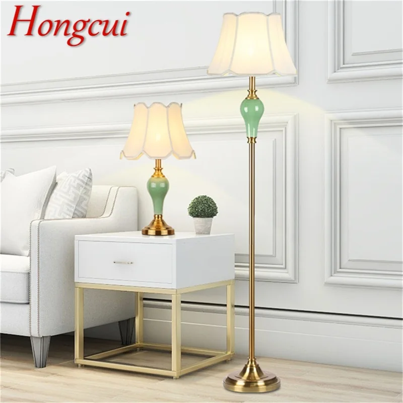 Hongcui Dimmer Floor Lamps Light Modern LED Creative Design Ceramic Decorative For Home Living Room