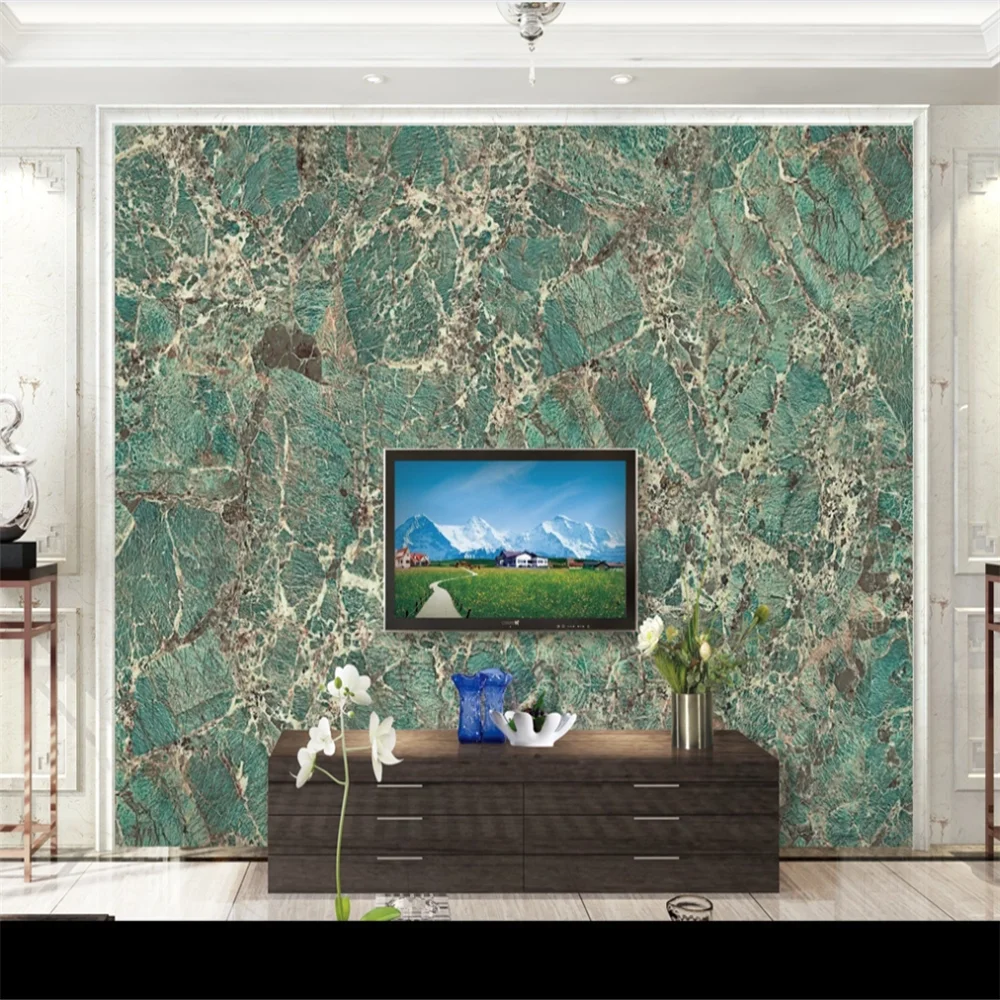 XUE SU Custom large-scale murals, wallpapers, bedroom living room home decoration new marble pattern background wall