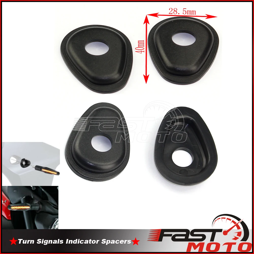 For Yamaha FZ16 YZF-R15 All Years TDM 900 XSR 700 900 YZF-R1 MT 03 07 09 10 Turn Signals Light Indicator Spacers Plate 4Pcs/8Pcs