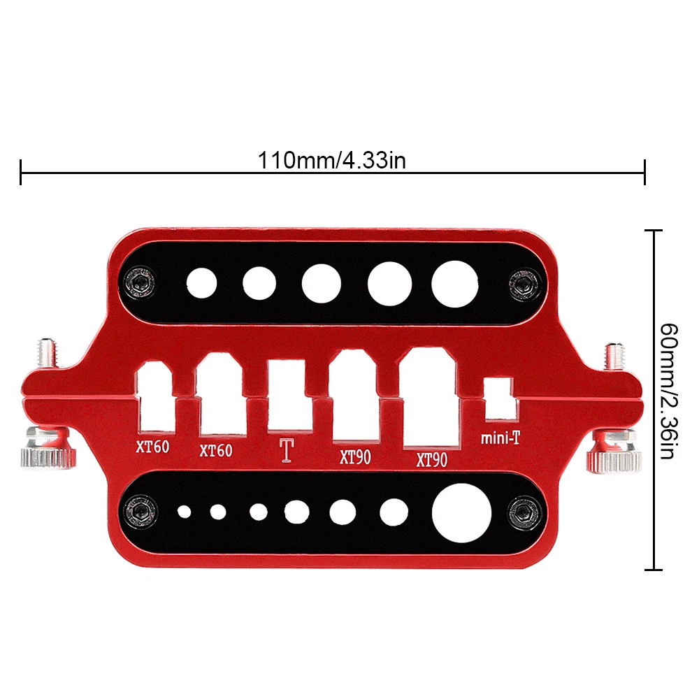 Alloy Universal Soldering Station for XT60 XT90 Mini T Deans Banana Connectors Plugs RC Hobby Tool for Battery ESC BEC