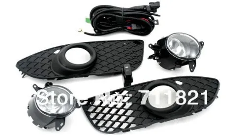 

Glass Lens Front Fog Light Kit For Mistubishi Lancer 2008-2010