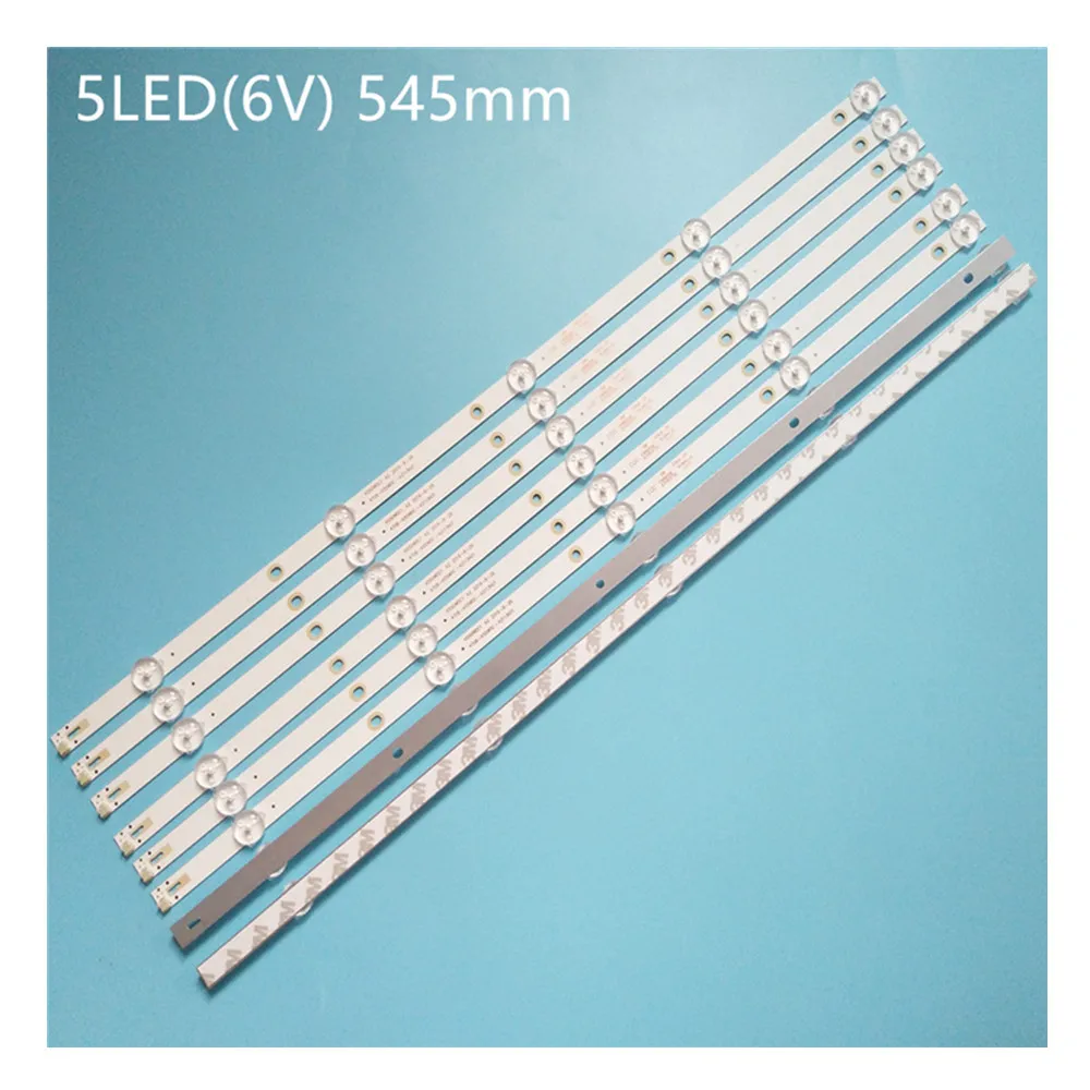 

New 80 PCS/lot 5LEDLED backlight strip for 55PUF6092 K550WDC1 A2 4708-K550WD-A2113N01 471R1P79 4708-K55WDC-A1113N01