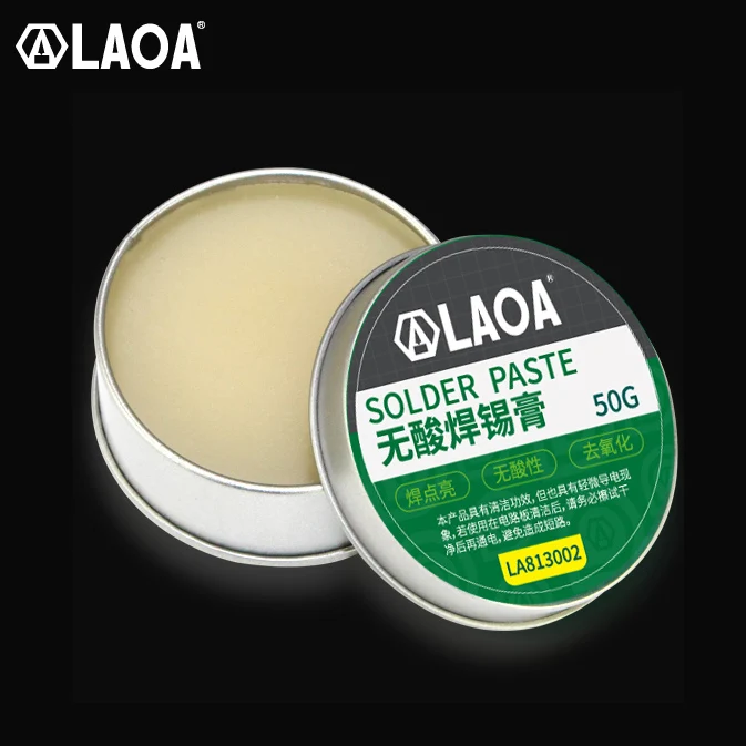 LAOA  Original No Acid SMD Soldering Paste Flux Grease SMT IC 10cc Repair Tool Solder PCB Free Shipping