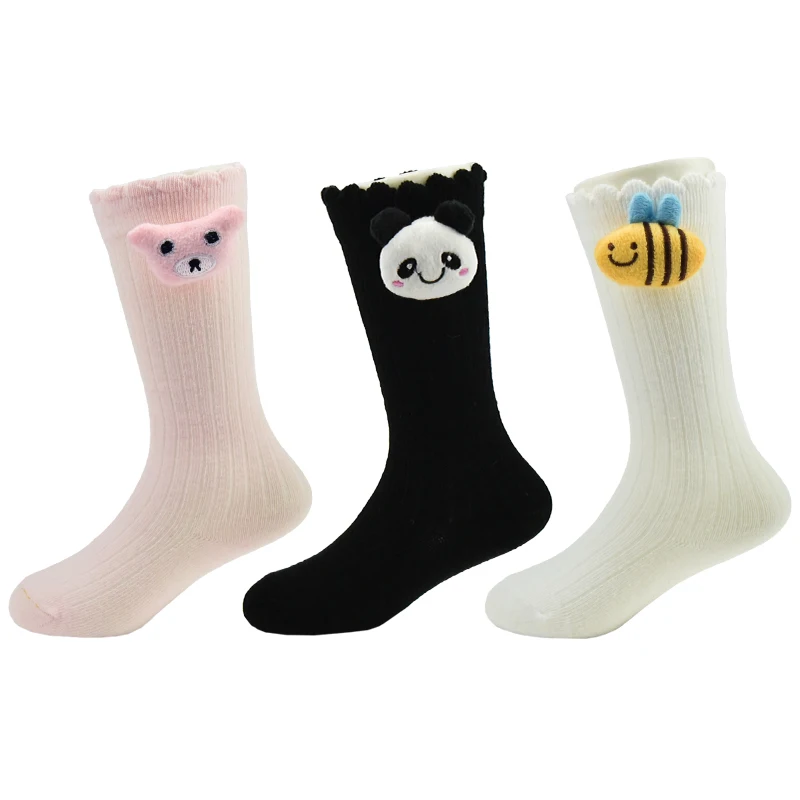 Children 0-5 years old cotton stockings, newborn cartoon soft socks new style