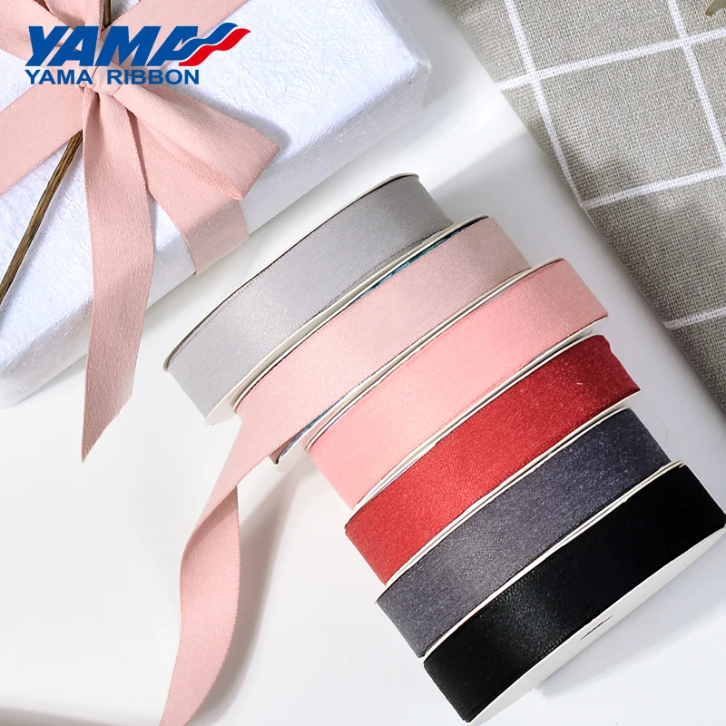 YAMA-Suede Printed Ribbons, 100% Polyester, Gift Decoration, Arts and Crafts, 6, 9, 16, 19, 25, 38mm, 100Yards