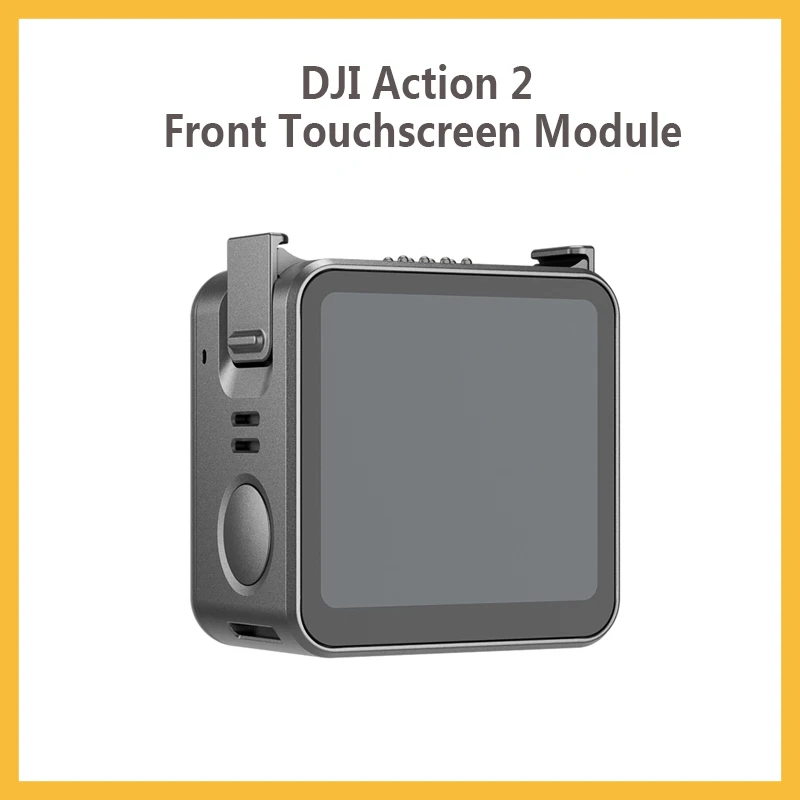 Original DJI Action 2 Front Touchscreen Module making it perfect for vlogging and taking selfies can be attached to the Camera