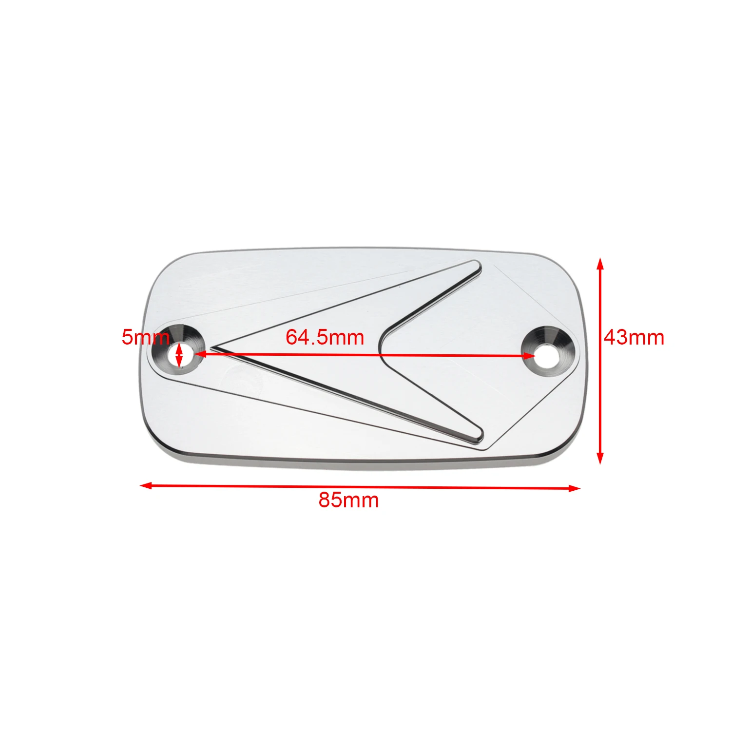 Tampa de proteção de cobertura de reservatório de fluido dianteiro para honda gl 1500 1988-2002 gl1800 2003-14 f6b 2012-2014 cbf 600 2004-2007 moto