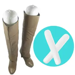 2pcs Stand Holder 50cm Tall Shoes Rack Support Inflatable PVC Long Women Shoe Stretcher Storage LX9F