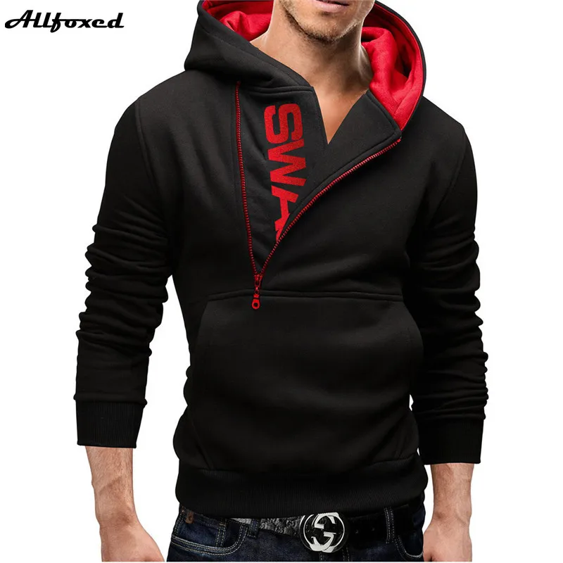 Mens Tracksuits 2 Pieces Set Sweatshirt + Sweatpants Sportswear Zipper Hoodies Casual Male Clothing Large Size 2022 Fashion New