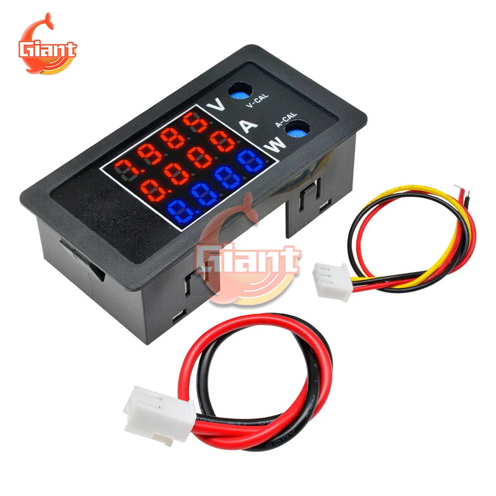 DC 0-100V 10A 1000W Digital LED Voltmeter Ammeter Wattmeter Voltage Current Power Supply Energy Meter Detector Tester Monitor