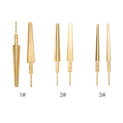 1000pcs Dental Lab Brass Dowel Stick Pins With Spike Pitch Brass Pins For Plaster Stone Die Model Work Dental Material