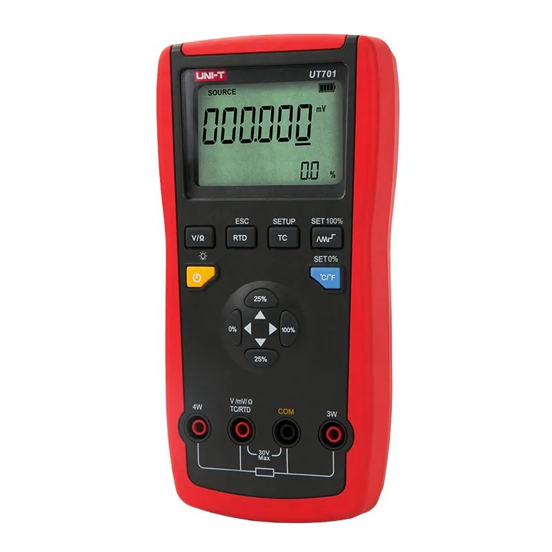 UNI-T UT701 High-precision Single Function Temperature Calibrator/Voltage, Resistance/Thermocouple/Thermal Resistance Calibrator