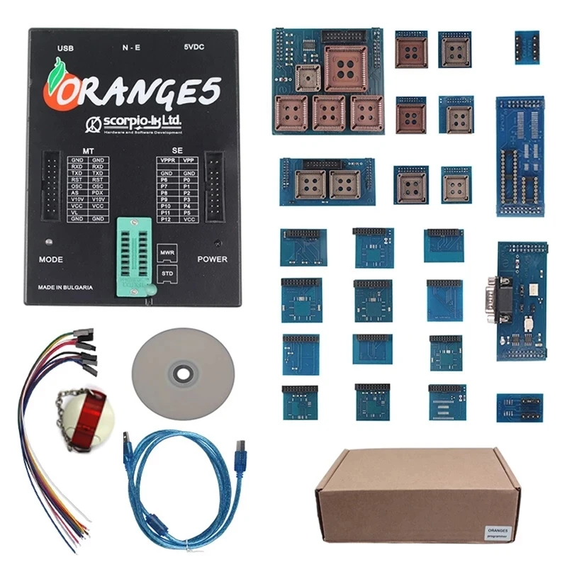 Orange 5 Orange5 Programmer V1.36 and IMMO Universal Decoding 4.5 IMMO off Software 2 in 1 for Ecu Programming and Immo off