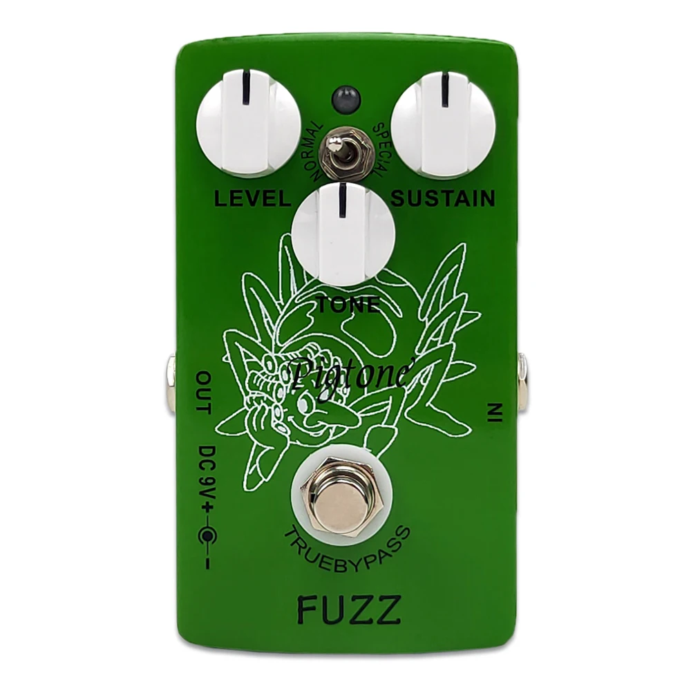 Pigtone PP-29 Octave Fuzz Guitar Effect Pedal Electric Accessories Effects Pedals Real Bypass