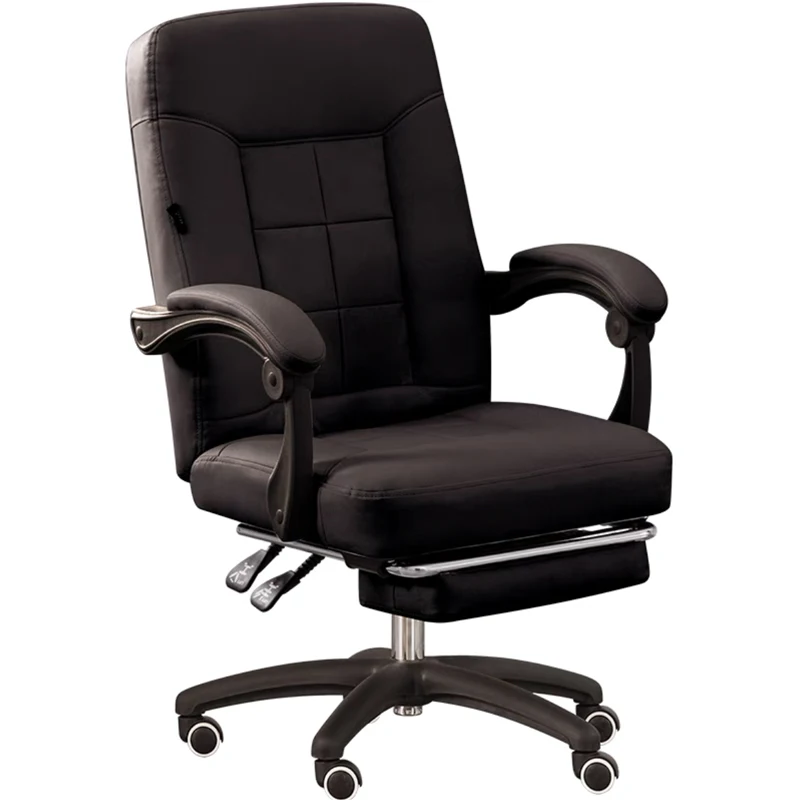 WCG Computer Gaming Chair Reclining Armchair with Footrest Internet Cafe Chair Office Furniture Students Dormitory Study Chair