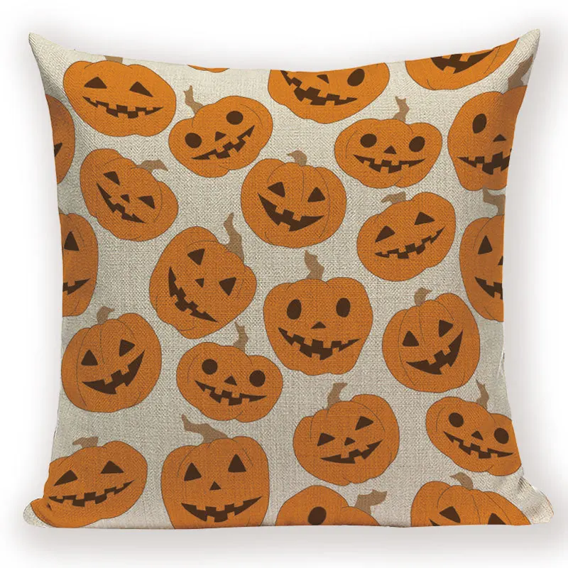 Merry Halloween Trick or Treat Happy Halloween Demon Creative  Festival Decor Home Adult Birthday Decoration Bed Cushion Cover