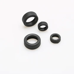 20PCS RC Tugboat Anti-collision Tires Diameter 19mm/28mm Miniature Wheel Mircro Simulated Tyres Decoration Parts for Boat Model