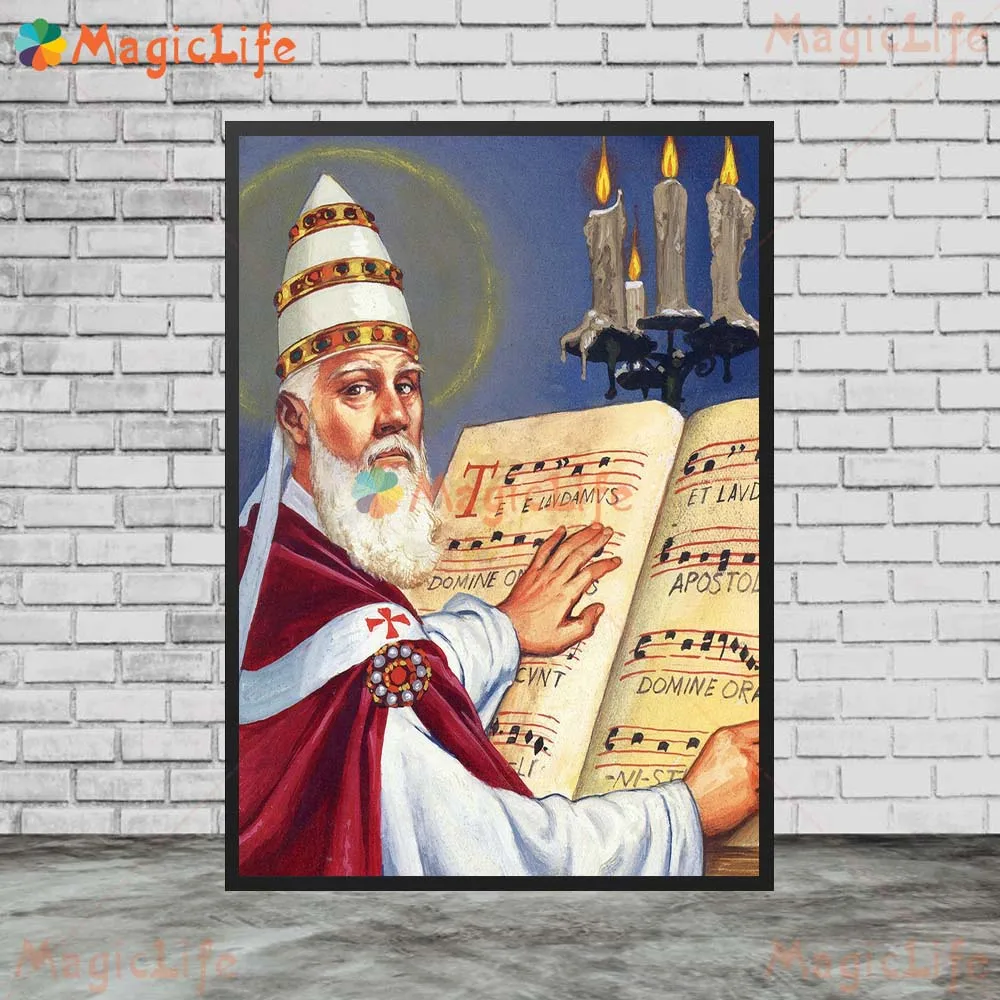 الطاهر القلب البكر الشمال المشارك يسوع القلب المقدس جدار الفن قماش اللوحة جدار صور لغرفة المعيشة بدون إطار #3