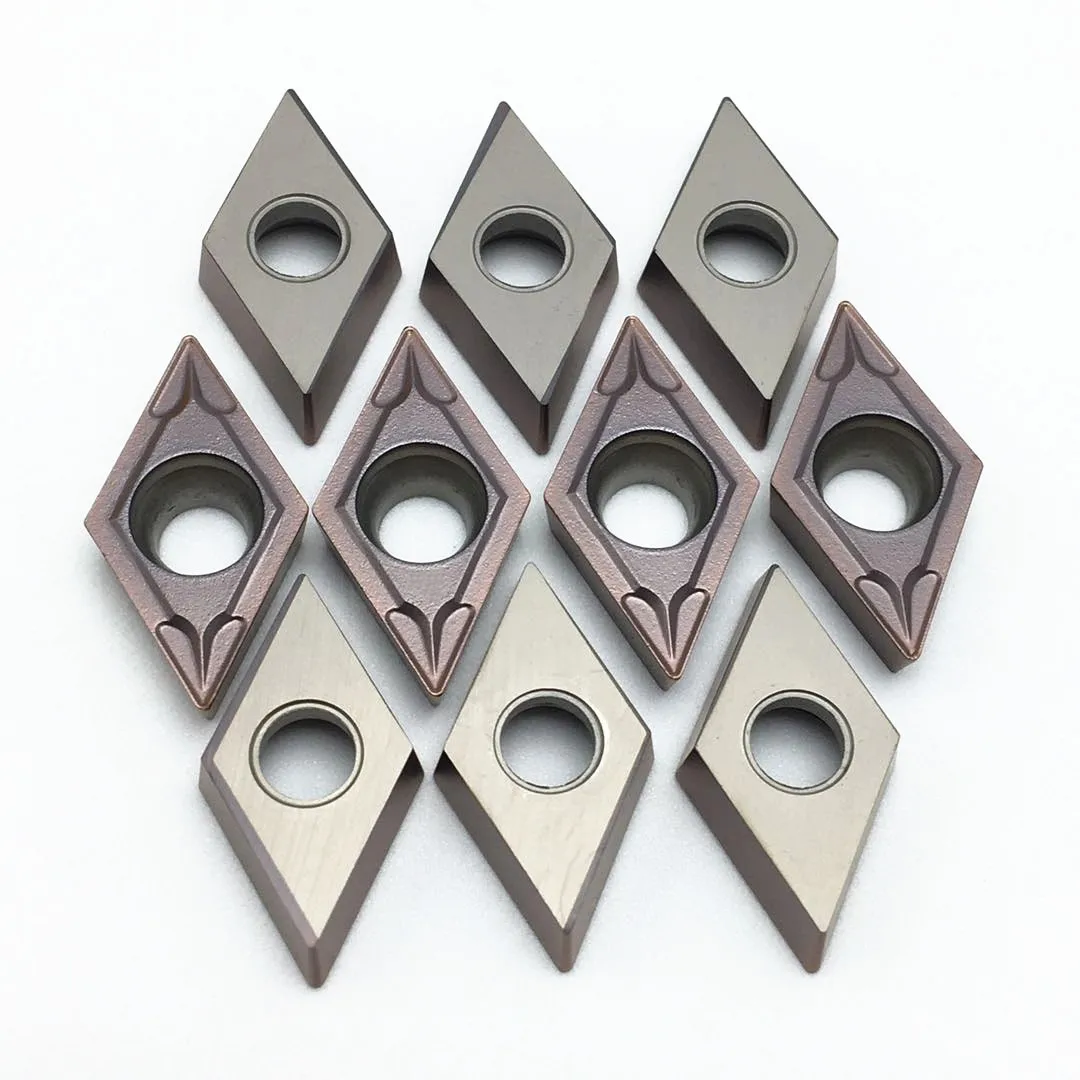 DCMT070204 DCMT11T304 DCMT11T308 Carbide Insert Internal Turning Tool CNC Tool 100% Turning Insert Steel DCMT 11T304