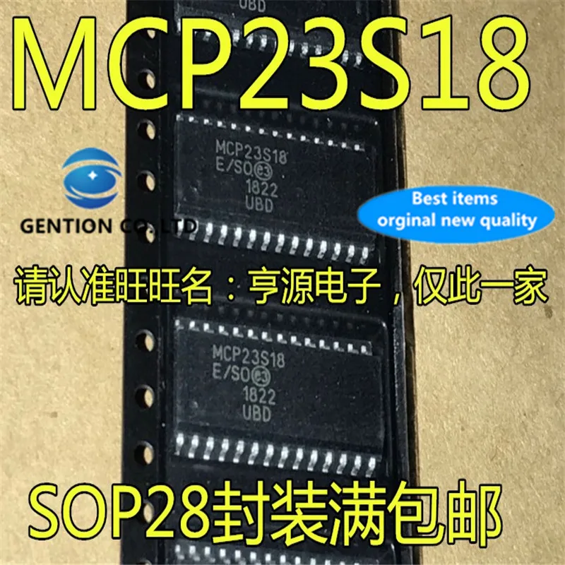 

10Pcs MCP23S18 MCP23S18-E/SO SOP28 Extender chip in stock 100% new and original