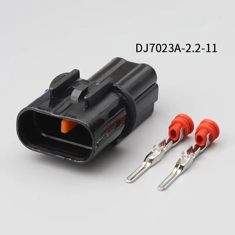 

PB625-02027 500pcs 2Pin 2.2mm male Auto Motorcycle Electronic Wiring Connector for AUdi,VW,BMW, Honda,Toyota,Ford DJ7023A-2.2-11