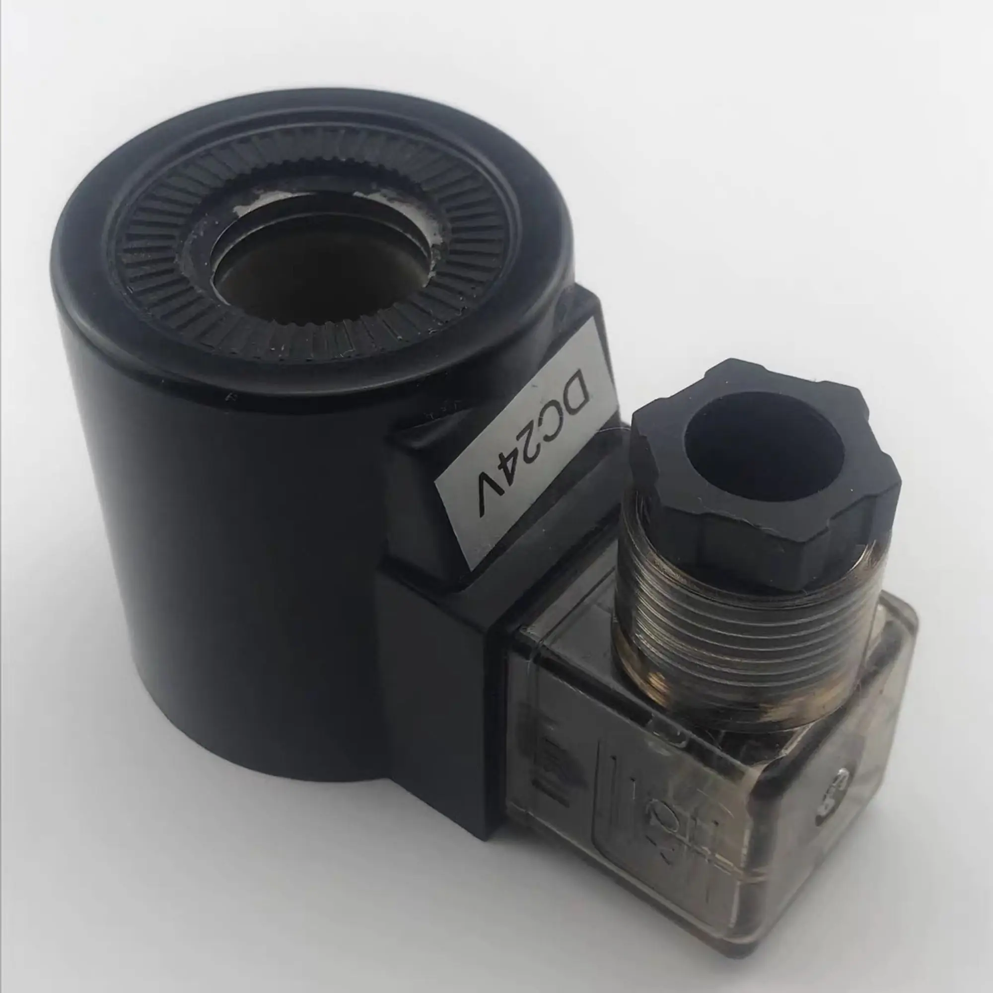 Sany XCMG Zhonglian Puyuan Liugong Crane Solenoid Valve Coil Inner hole 20mm, height 51mm, DC24V