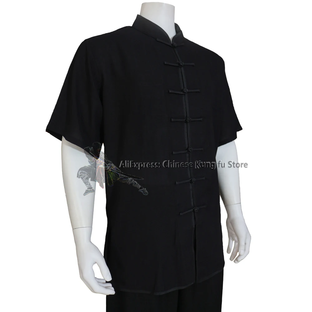 Summer Tai chi Uniform Martial arts Kung fu Suit Wing Chun Wushu Jacket and Pants Soft