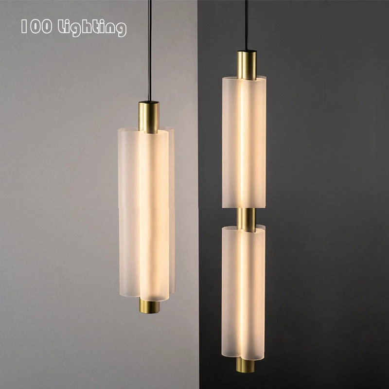 

Modern LED Pendant Lamp Hall Foyer Restaurant Lighting Fixtures Bar Bedside Hanglamp Designer Art Cord Adjustable Warm Light