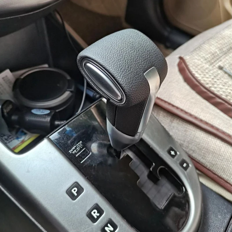 Car Automatic transmission Gearbox Handles Gear Shift Knob Lever Head for KIA Sorento Borrego K2 Freddy Ba Rui  Genuine Leather