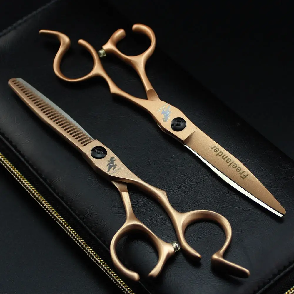 

Japan Steel 6.0 Professional Styling Hairdressing Scissors Barber Scissors Set Hair Cutting Shears Scissor Haircut 3 Colors