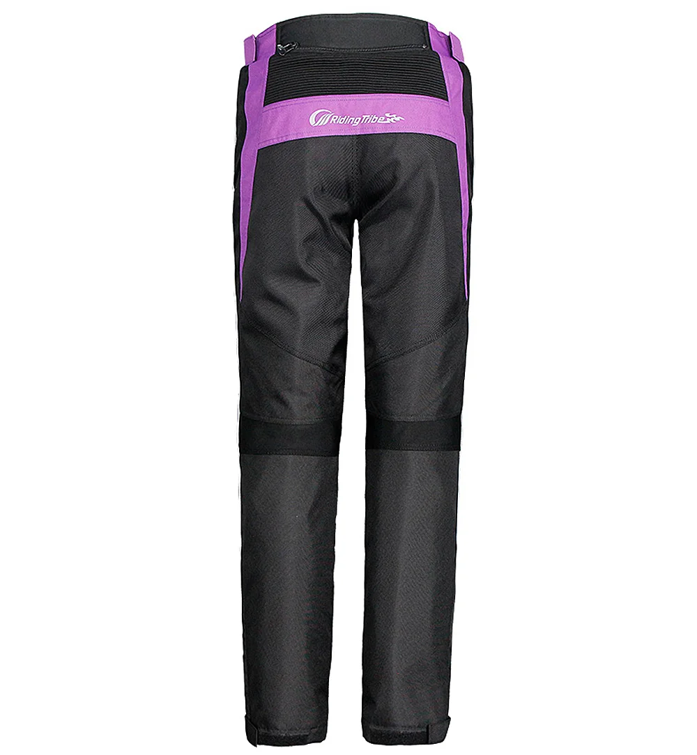 Women Motorcycle Pants Waterproof Lady Winter Motorbike Riding Trousers Racing Pants with Protective Gear and Warm Liner HP-22