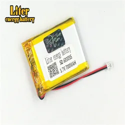 1.25MM 2pin connector 3.7V 603035 700mah Rechargeable lipo battery MP3 MP4 MP5 small toys