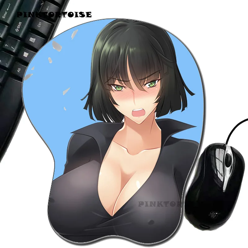 

PINKTORTOISE anime mousepad Anime fubuki one-punch man environmental Silicon anime 3D mousepad Mice Pad Ergonomic MousePad mat