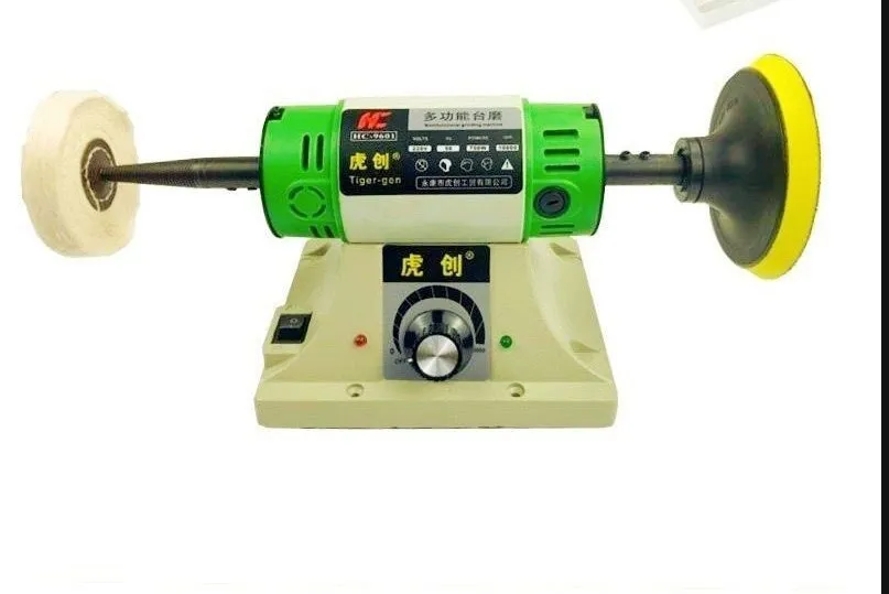 Taiwan Gemstone Jewelry Rock Desktop Polishing Machine Jade Carving Polishing Polishing Tools 800-10000RPM 750W