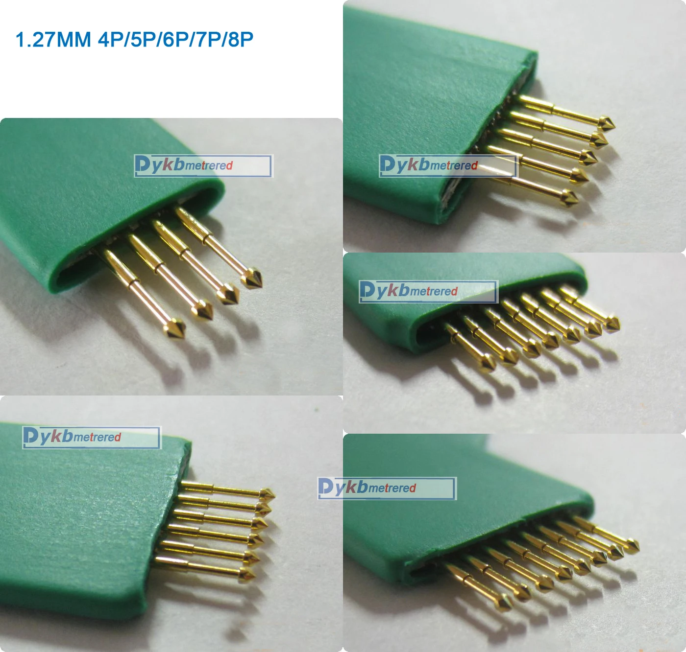 DYKB Palmare Passo 1.27MM 4P / 5P / 6P / 7P/ 8P PIN test di Masterizzazione pin Programma ARM JTAG di Debug di Download Bruciare pin