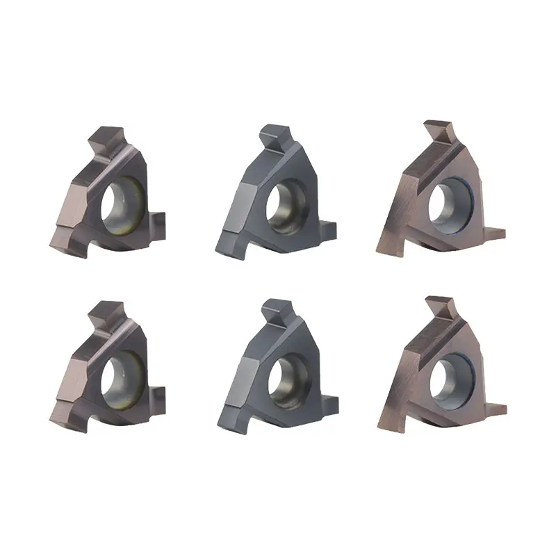 

10PCS T16N T16E Internal shallow groove blade T16N T16E 070-300 CNC Carbide Grooving Inserts For internal thread cutter rod