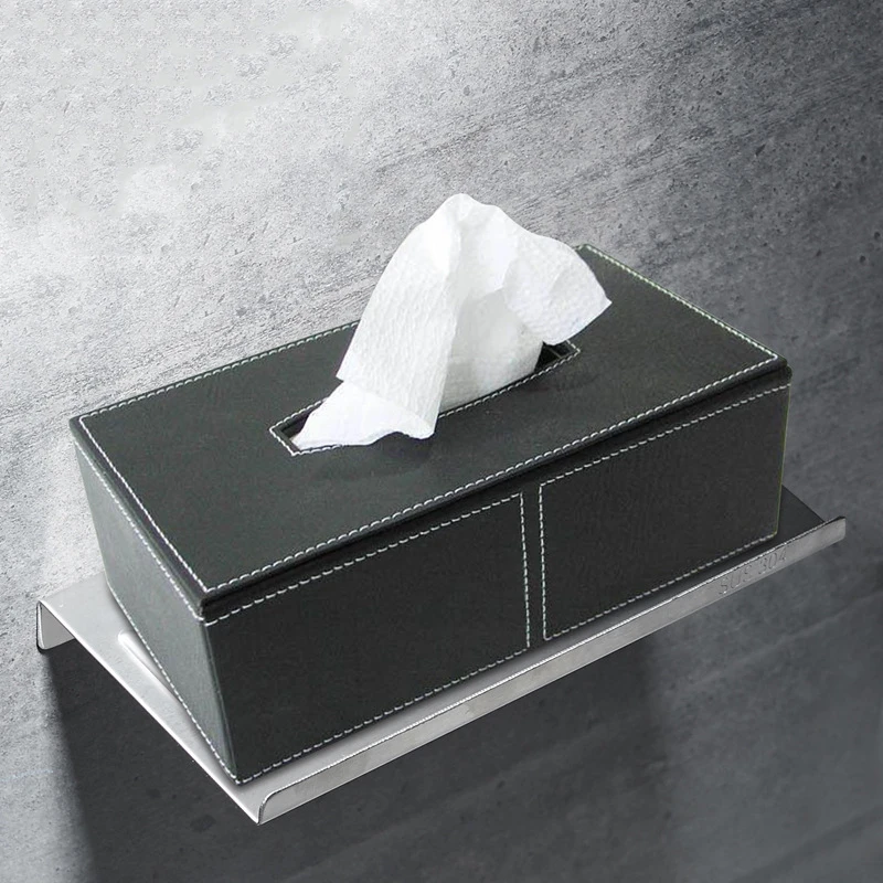 Punch-Freies 304 Edelstahl Handy Halter Bad Regal