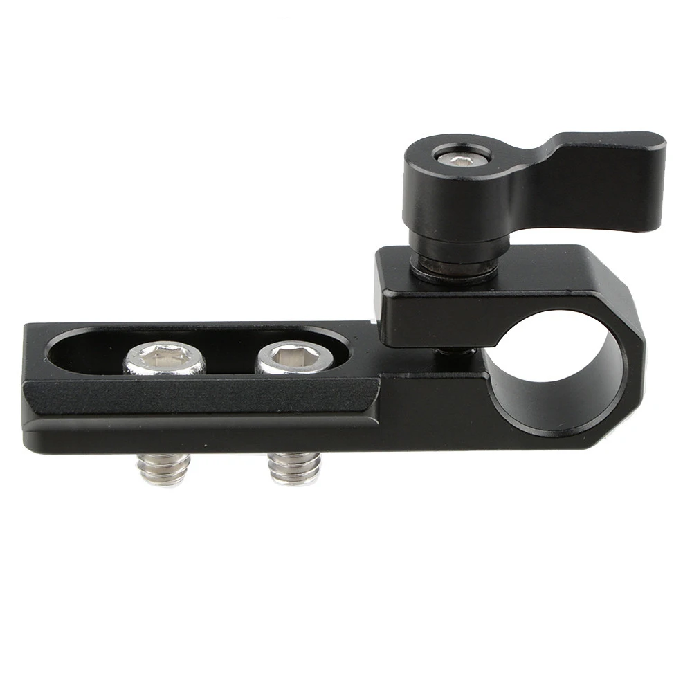 CAMVATE Camera universal Standard Single 15mm Rod Clamp With NATO Safety Rail &1/4\