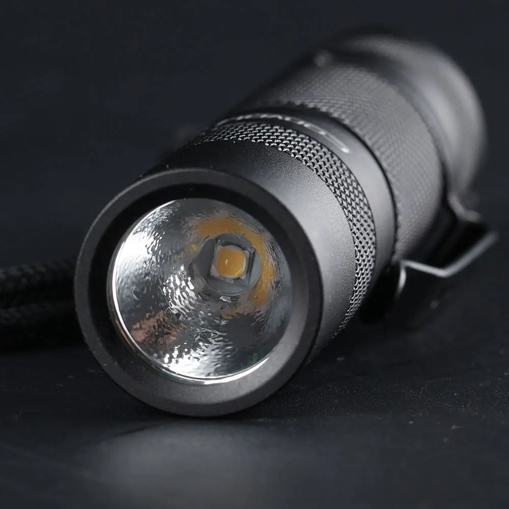 Imagem -02 - Comboio t2 aa Lanterna com Cree Xpg2 Linterna Led 320lm Lanterna 14500 Tocha Mini Lanterna de Mão Pesca Acampamento Luz de Tenda