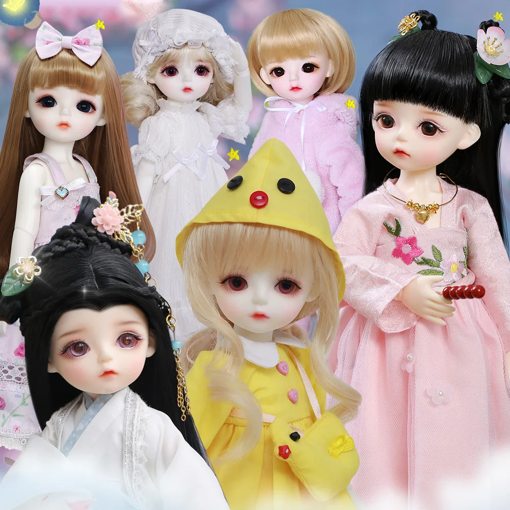 

BJD Dolls Oueneifs LCC Ayane 1/6 Toys for Children Collection Surprise Kit Ball Jointed Doll 26cm