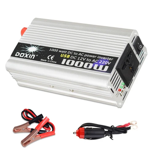 

solar panel 1000W inverter DC 12V to AC 110V AC 220v charger for 110v or 220v home device solar panel photovoltaic system